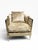 Tan Caracole Lattice Entertain You Chair For Sale - Image 8 of 13