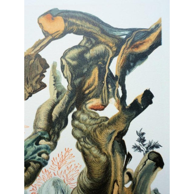 Salvador Dali, The Forest of Suicides, Woodcut For Sale - Image 6 of 8