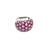 18k White Gold Pave Ruby and Diamond Ring, Size 7 For Sale In New York - Image 6 of 7