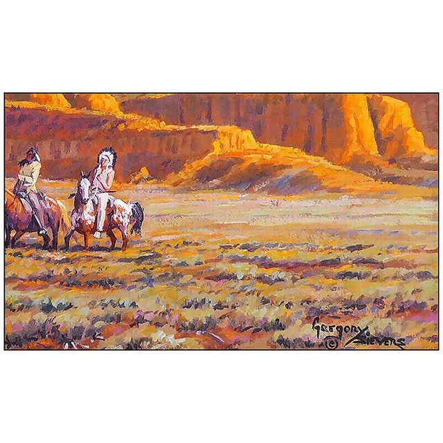 Folk Art Late 20th Century Bad Lands, Gregory Sievers For Sale - Image 3 of 4