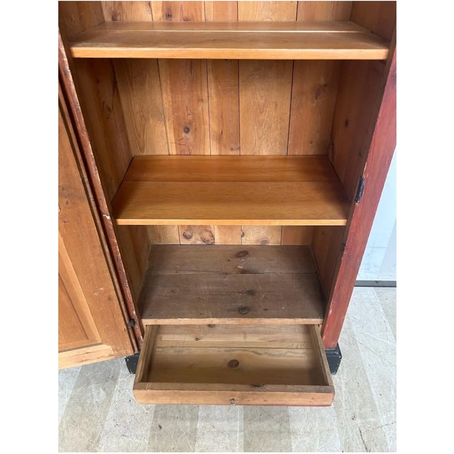 19th Century 18th-19th Century Paint Decorated Swedish Cabinet For Sale - Image 5 of 6