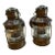 Mid 20th Century Nautical Mid Century Lantern Wall Sconces With “Anchor” Design - a Pair For Sale