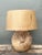 This captivating vintage table lamp is a masterwork of surrealist studio pottery, featuring hand-sculpted faces that...