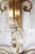 Golden Wall Lights with Pink Glass Fruit from Palwa, 1960s For Sale - Image 12 of 18