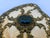 Venetian Brass Filigree Jeweled Mirror and Brush Set For Sale - Image 11 of 17