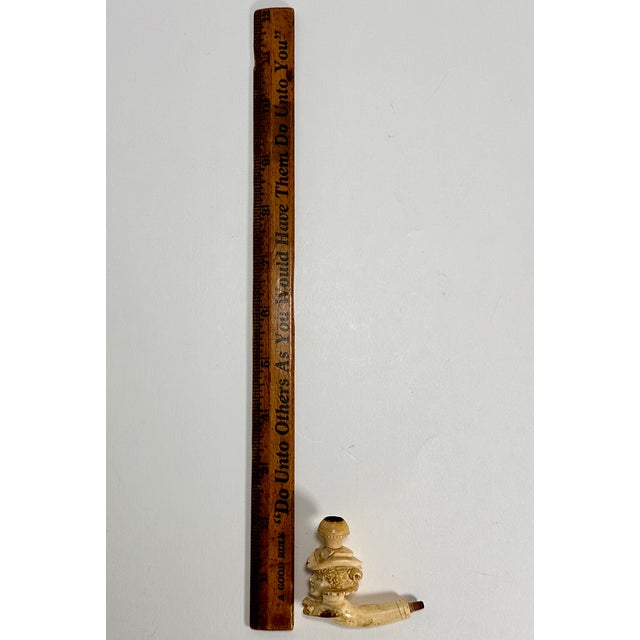 Victorian Meerschaum Lady Portrait Pipe For Sale - Image 12 of 13