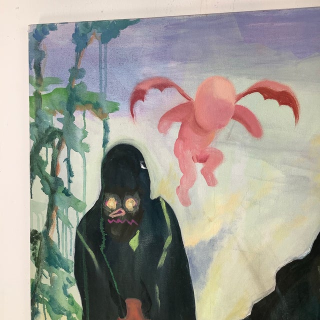 Tim Hoyt “Back on the Ho rse” (2014) – Oil on Canvas For Sale - Image 4 of 12