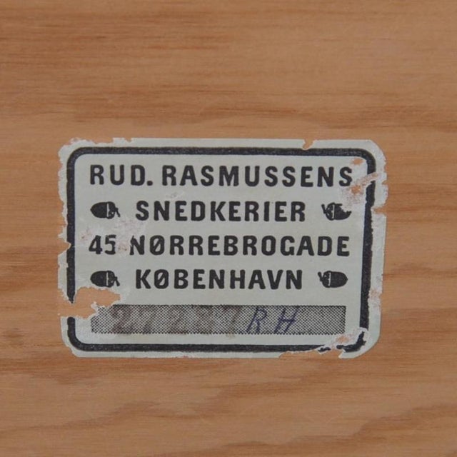 Bookcase in Mahogany by Mogens Koch, 1980s For Sale - Image 12 of 13