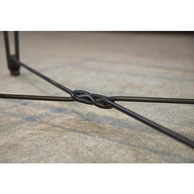 Black Glass Coffee Table, 2000s For Sale - Image 8 of 11