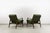 Forest Green Vintage Armchairs from SFM, Poland, 1960s, Set of 2 For Sale - Image 8 of 16