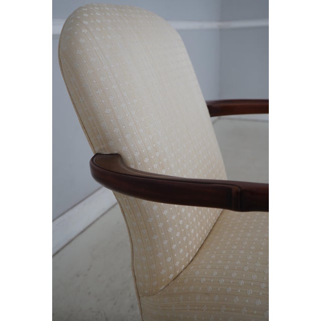 1980s Pair of Southwood Mahogany Arm Chairs For Sale - Image 5 of 18