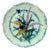 French Majolica Saint Amand Bird Plate, Circa 1890 For Sale