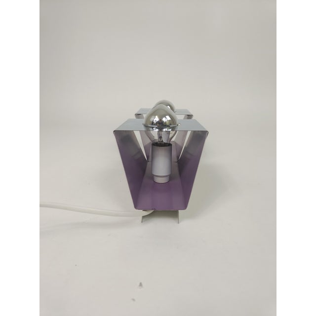 Cubist Wall Lamp, 1960s For Sale - Image 6 of 9