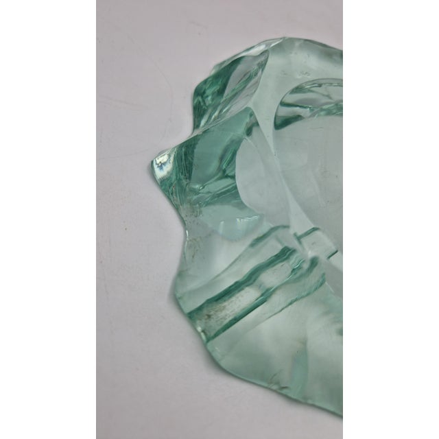 Ashtray in Chiselled Cut Crystal by Pietro Chiesa for Erwin Burger, 1950s For Sale - Image 4 of 11