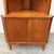 Mid-Century Modern Vintage Danish Modern Teak Corner Cabinet, Circa 1960s Mid Century For Sale - Image 3 of 8
