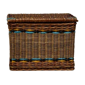 Antique French Wicker Hamper Sample