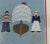 Late 20th Century Coastal Nautical Maritime Sailors Needlework Framed and Matted For Sale - Image 10 of 10
