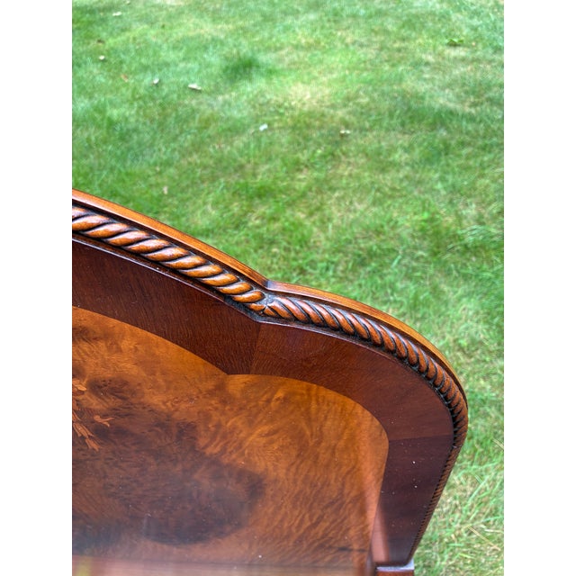 Traditional Vintage Pair of Twin Beds by Berkey and Gay For Sale - Image 3 of 11