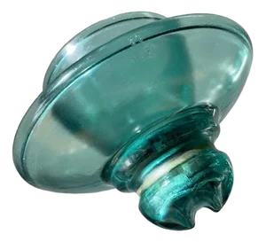 Large Electric Glass Pylon Insulator, 1950