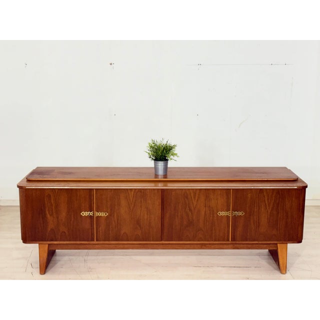 Mid-Century Lowboard with Drawers, 1960s For Sale - Image 14 of 14