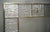 Mid-Century Italian Murano Silver Art Glass and Brass Console Wall Mirror For Sale - Image 4 of 11