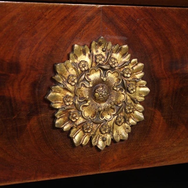 Italian Empire Style Console Table with Marble Top, 1880s For Sale - Image 11 of 13