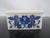 Indian Taj Mahal White Marble Lapis Lazuli Flower Inlaid Jewelry Trinket Box With Lid For Sale - Image 3 of 12