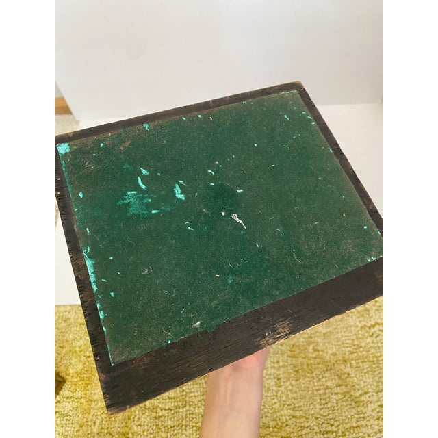 Mid Century Bronze Colored Japanese Woman Bust Sculpture For Sale - Image 9 of 10