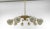 Mid-Century Modern Mid-Century Modern Glass Sputnik Ceiling Lamp in the Style of Arteluce, 1950s For Sale - Image 3 of 12