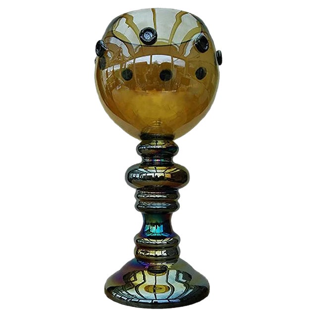 Murano Glass Roemer Centerpiece, 1980s For Sale