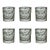ARTEL Willow Double Old Fashioned Glasses, Set of 6, Smoke For Sale