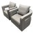 Revelation by Uttermost Nixon Swivel Chairs, Pair For Sale