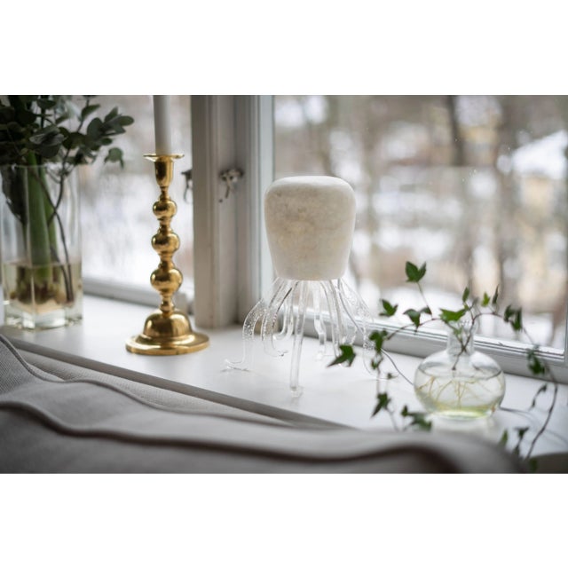 Contemporary Seeba Bubbly Classic Tapered Table Lamp by Material Lights For Sale - Image 3 of 6