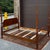 A vintage Pennsylvania House Traditional solid cherry full size four poster bed. American made. Circa 1970s. Measures...
