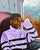 Been a Long Time on the Road, Acrylic Painting by Emmanuel Akolo (2023), Acrylic on Canvas For Sale