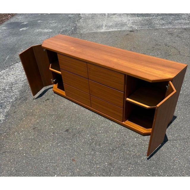 Mid-Century Modern Canadian Teak Sideboard For Sale - Image 3 of 10