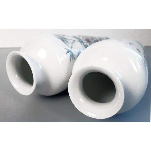 Chinese Porcelain Huaniao Tongping Pair For Sale In Portland, OR - Image 6 of 8