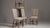 Set of Four 1950s Beige French Provençal Dining Chairs For Sale - Image 14 of 15
