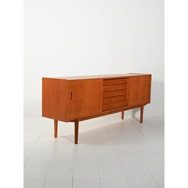 1960s Trio Sideboard by Nils Jonsson for Troeds, 1960s For Sale - Image 5 of 14