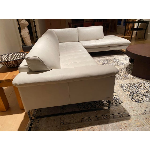 Brand new sectional. I purchased it about 7 years ago but it is in excellent condition. The disassembled size is smaller...