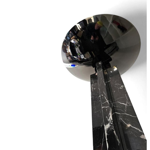 Vintage Marble Floor Lamps by Lella and Massimo Vignelli, 1980s, Set of 2 For Sale - Image 14 of 17