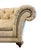 Beige Vintage Large Upholstered Baker Tufted Sofa For Sale - Image 8 of 14