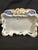 19th Century French Porcelain Double Inkstand in Rococo Revival Style, Blue & Gilt For Sale - Image 10 of 13