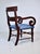 English Regency Style Mahogany Scroll Armchair For Sale - Image 9 of 12