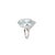 Not Yet Made - Made To Order Natural Aquamarine Big Floral Cocktail Ring Made in 925 Sterling Silver, Size 6.5 For Sale - Image 5 of 9