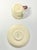 1970s 1970s Franciscan “Apple” Set of 9 Earthenware Tea Cups & Saucers For Sale - Image 5 of 8