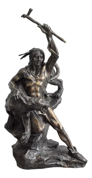 Bronze of a Warrior, 1970s