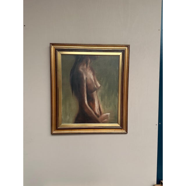 R. Wikheim, Nude Study, 1975, Oil Painting on Canvas, Framed For Sale - Image 8 of 18