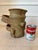 1970’s Vintage Brutalist Large Handmade Pottery Handled Vessel For Sale - Image 13 of 15