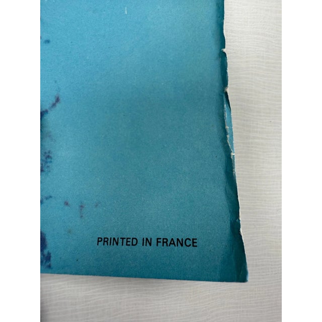 C. 1960s, Air France – The Caribbean, Modernist, Original Vintage Lithograph Travel Poster Printed in France, Artist Jacques Nathan-Garamond For Sale In Jacksonville, FL - Image 6 of 9